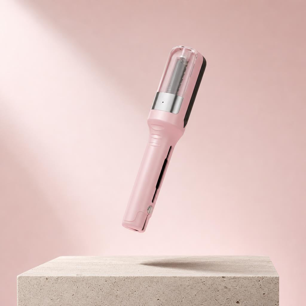 SplitZero cordless split-end trimmer in Pink
